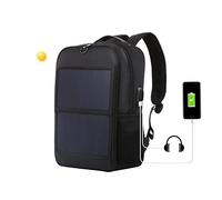 Cargador De Mochila Solar, Mochila De Energía Solar Ergonómica Impermeable De 5 V Con Puerto De Carga USB, Protección De Circuito Inteligente, Fuente De Alimentación Para Viajes De Deportes Al Aire Li