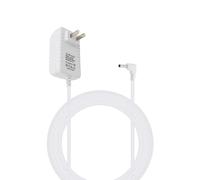 Cargador de monitor de bebé de 10 pies para HelloBaby HB30, HB66, HB50, HB6550, ANMEATE SM24, SM935E adaptador de corriente, cable de carga