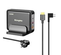 Cargador de ordenador portátil King Ma GaN Razer para Razer Blade 14/16 Cargador portátil de 3 puertos Estación USB rápida para equipos portátiles de juegos e ingeniería