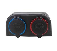 Cargador De Panel Con Toma USB - Toma De Corriente Con Montaje Multiagujero, Tarjeta De Carga USB Para Vehículos, Convertidor De Voltaje Universal Para Distribución De Energía, Panel Compa