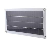Cargador de panel solar, 20W 18V Módulo fotovoltaico portátil de alta potencia con puerto USB dual para viajes de campamento al aire libre