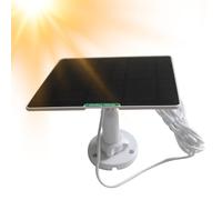 Cargador de panel solar, 50 W Sun Powered Batteries Switcher, 7,76 x 6,57 x 0,39 Inches Lightweight & Portable, Energy Saving Waterproof External Battery Pack for Office Home and Commercial