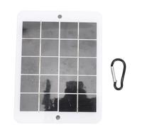 Cargador de panel solar Cargador solar portátil Cargador de teléfono para exteriores Panel solar monocristalino de alta on hebilla de montañismo para acampar