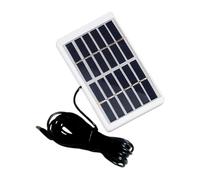 Cargador de panel solar - Central de energía portátil tipo C 1,2 W 6 V | Panel de carga solar | Batería solar para teléfonos móviles, portátiles, suministro de energía de emergencia para exteriores