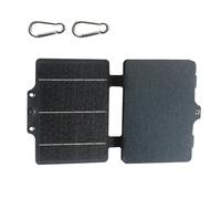 Cargador De Panel Solar - Panel Solar De Campamento Plegable De 30 W | Paneles Solars Para Acampar | Cargadores Rápidos Impermeables Plegables | Cargador De Tableta De Teléfono Liviano Impermeable Par