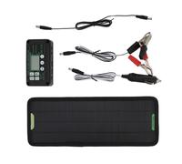 Cargador de panel solar para coche - Módulo de mantenimiento de batería de vehículo 24V, unidad de alimentación fotovoltaica portátil | Dispositivo de carga de mantenimiento Plug And Play, de
