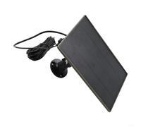 Cargador de panel solar para exteriores, batería integrada de 6000 mAh, circuito de protección inteligente IP66, puerto tipo C impermeable para cámaras de sendero de vida silvestre con soporte de