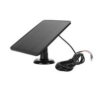 Cargador de Panel Solar para Timbre de Vídeo para Google Nest para Cámara Eufy Doorbell 2K, Carga Rápida de 10 W IP66 Impermeable Cargador Solar Al Aire Libre con Soporte