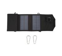 Cargador de panel solar plegable para amantes del aire libre, diseño resistente al agua y duradero, portátil con conversión de alta eficiencia, 2