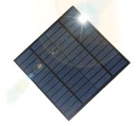 Cargador de panel solar - Polisilicio de 5,71 pulgadas, banco de energía portátil, estación de energía solar | Respaldo impermeable para exteriores, suministro de batería compacto de alta eficiencia p