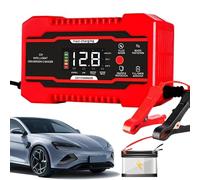 Cargador de para Baterías de 12 Voltios Cargador Automático Inteligente 12V | Equipo de Mantenimiento para Vehículos con Carga Inteligente para Automóviles, SUVs, Motos y Triciclos