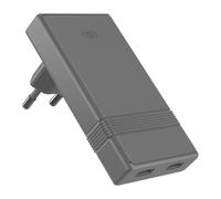 Cargador de pared 2 USB-C Modelo en forma de L Compatible con PD 45W y Ultra-GaN