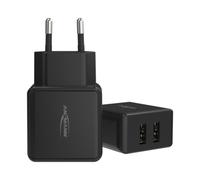 Cargador de pared 2 USB Tipo-A 2.4A