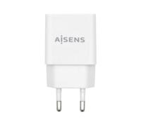 AISENS - CARGADOR USB 10W ALTA EFICIENCIA. 5V/2A. BLANCO