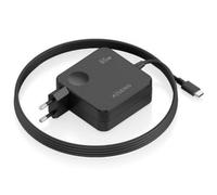 Cargador de pared gan aisens asch-1pd65wl80-bk/ 1xusb tipo-c/ 65w/ negro