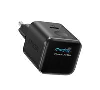 Cargador para teléfono móvil Anker con pantalla interactiva Nano 45 W USB Tipo C Negro
