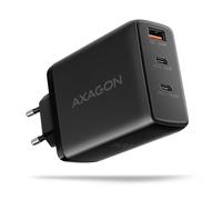 Cargador de pared AXAGON ACU-DPQ100, 3 puertas (USB + USB-C duplo), PD3.0/QC4+/PPS/Apple, 100 W, Negro