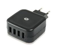 CARGADOR DE PARED CONCEPTRONIC ALTHEA 5V 4XUSB (5X 1A) 25W