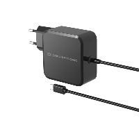 CARGADOR DE PARED CONCEPTRONIC OZUL05BE 100W GaN PD CABLE USB-C INCORPORADO
