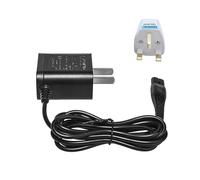 Cargador De Pared De 4,3 V A00390, Adaptador De CA, Compatible Con Philips, Norelco Y Oneblade QP2520, QP2521 Y QP2523.(US Charger w UK Plug)