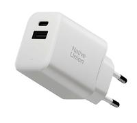 Cargador de pared doble puerto USB-C / USB-A GaN Power Delivery 45W