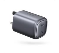 Cargador de pared GaN 100W con cable de 2m, 2 USB-C + 1 USB-A, adaptador de carga rápida para PC, tableta y smartphone