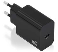Aisens Cargador GaN A110-0941, 30W 1x USB-C PD3.0, Negro