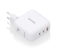 CARGADOR AISENS GAN 140W 2XUSB-C PD3.1 QC4.0 1XUSB-A QC3.0 BLANCO