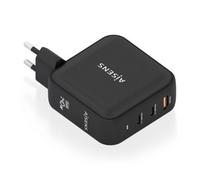 Cargador de Pared GaN Aisens ASCH-140W3P031-BK/ 2xUSB Tipo-C/ 1xUSB/ 140W