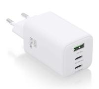 CARGADOR AISENS GAN 65W 2XUSB-C PD3.0 QC4.0 1XUSB-A QC3.0 BLANCO