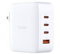 Cargador de Pared GaN D-Link DCF-141/E/ 3xUSB Tipo-C/ 1xUSB/ 140W