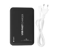 Cargador de pared GaN portátil con potente GaN integrado, compatibilidad universal, cargador de pared USB plano rápido, ahorra espacio,
