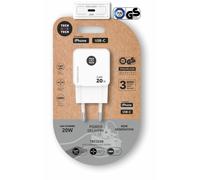 Cargador de pared gan tech one tech gan tec2220-1xusb tipo-c- 20w- bla