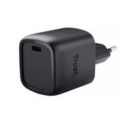 Cargador de pared gan trust maxo 30w/ 1xusb tipo-c/ 30w