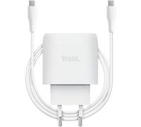 Cargador de Pared GaN Trust Maxo 45W/ 1xUSB Tipo-C/ Incluye Cable USB Tipo-C/ 45W