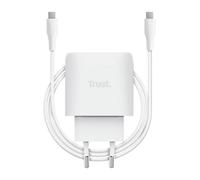 Cargador de pared gan trust maxo 45w compatible con apple/ 1xusb tipo-c/ incluye cable usb tipo-c/ 45w