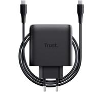 Cargador de pared gan trust maxo 65w/ 1xusb tipo-c/ incluye cable usb tipo-c/ 65w