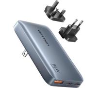 Cargador de Pared GaN Vention FCBH0 65W USB-C+C+A Ultra Slim Gris