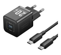 Vention TZ-FEPB0-EU-01 Cargador de Pared GaN 20W USB-C + Cable 1m