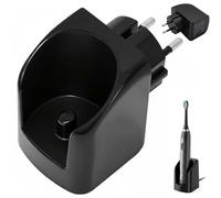 Cargador de Pared Inalámbrico para Cepillos de Dientes Eléctricos Compatible con Oral-B de Pared Cargador Inductivo Inalámbrico iO3/iO4/iO5/iO6 Genius Pro Smart Vitality Kids Negro