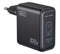 Cargador de pared INIU Leopard 100W ultra compacto 3 puertos GaN enchufe plegable