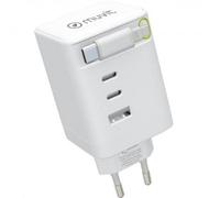 Cargador de pared muvit for change mcacc0050/ 1xusb/ 2xusb tipo-c/ 100w