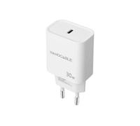Nanocable Cargador de Pared USB-C PD 30W 1x USB Tipo-C Blanco