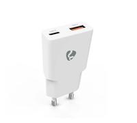 Cargador de pared Nedis WCHA20WT 20W USB-C PD GaN carga rápida compacto