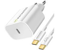 Cargador de pared para Google Pixel 10 Pro Fold de 20W con cable USB-C de 1m