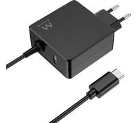 Cargador de pared usb tipo c ewent ew3978 1 x usb tipo a 65w