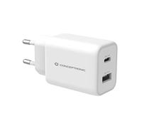 Cargador DE Pared Quick Charge 3.0 PD 1PUERTO USB-C 1 Puerto USB-A CONCEPTRONIC Althea 33W
