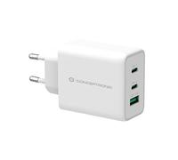 Cargador conceptronic carga rapida pd 1 puerto usb tipo a - 2 puertos usb tipo c - althea - 65w - blanco