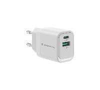CARGADOR DE PARED QUICK CHARGE 3.0 PD PPS 1PUERTO USB-C 1 PUERTO USB-A CONCEPTRONIC ALTHEA 33W ALTHEA19W33