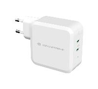 Conceptronic ALTHEA08W cargador de dispositivo móvil Universal Blanco Corriente alterna Interior